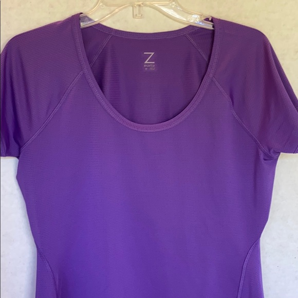 ❤️Z BY ZELLA 🟣 CREW NECK SHORT SLEEVE SHIRT SZ M - Picture 2 of 7